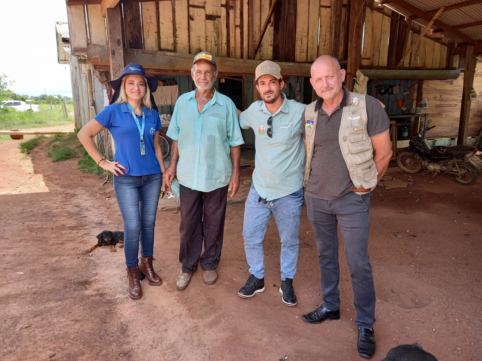 DIRETOR EXECUTIVO DA LICENCIAR ABRE ACESSO PARA REGULARIZAÇÃO FUNDIARIA NA REGIÃO NORTE